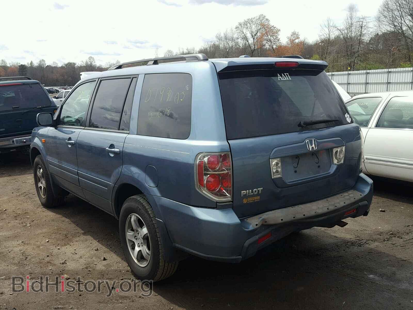 2007 HONDA PILOT - VIN: 5FNYF28597B020417 - Фото 3