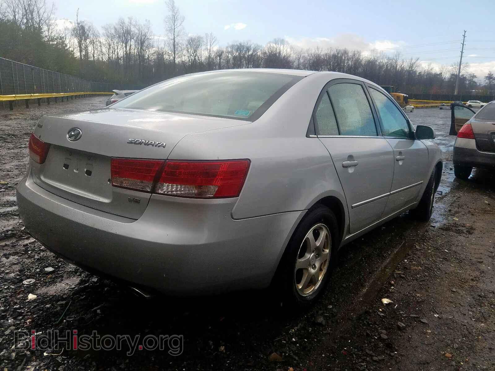 2006 HYUNDAI SONATA - VIN: 5NPEU46F36H115099 - Фото 4