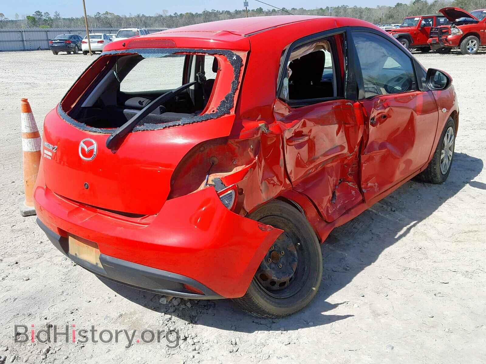 2013 MAZDA 2 - VIN: JM1DE1KY0D0155049 - Фото 4