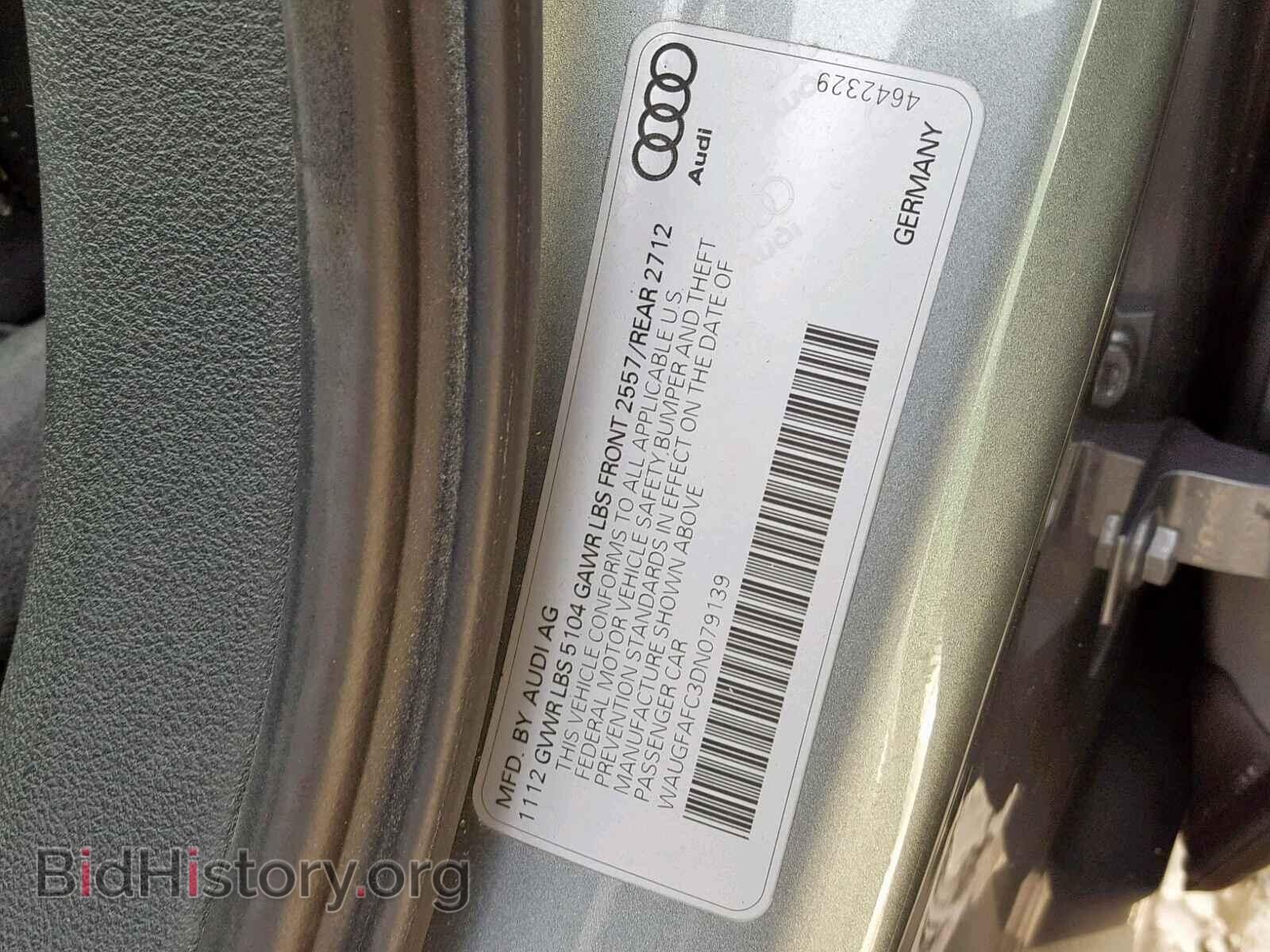 2013 AUDI A6 - VIN: WAUGFAFC3DN079139 - Фото 10