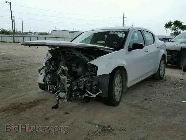 2014 DODGE AVENGER - VIN: 1C3CDZAB2EN182837 - Фото 2