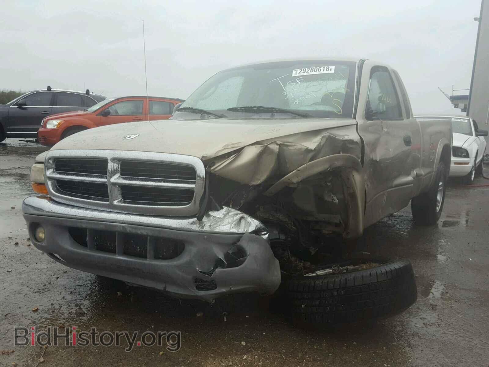2004 DODGE DAKOTA - VIN: 1D7GL42K54S619625 - Фото 2