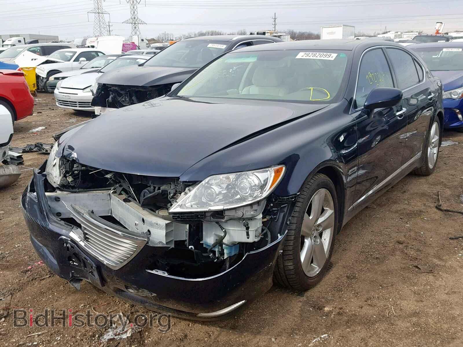2008 LEXUS LS460 - VIN: JTHGL46F285021499 - Фото 2