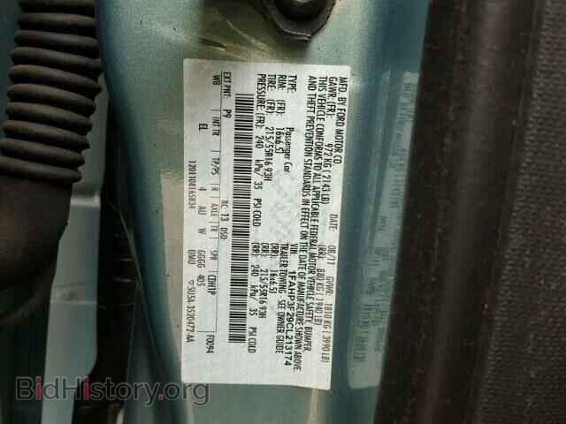 2012 FORD FOCUS - VIN: 1FAHP3F29CL213174 - Фото 10