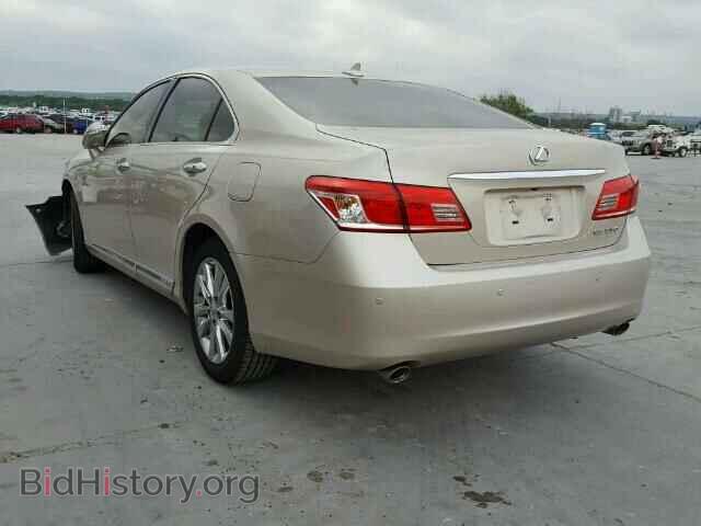 2012 LEXUS ES350 - VIN: JTHBK1EGXC2504268 - Фото 3