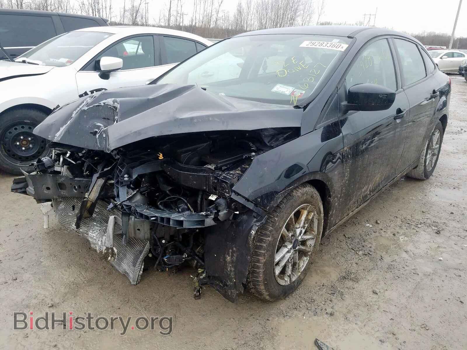 2018 FORD FOCUS - VIN: 1FADP3F21JL209986 - Фото 2