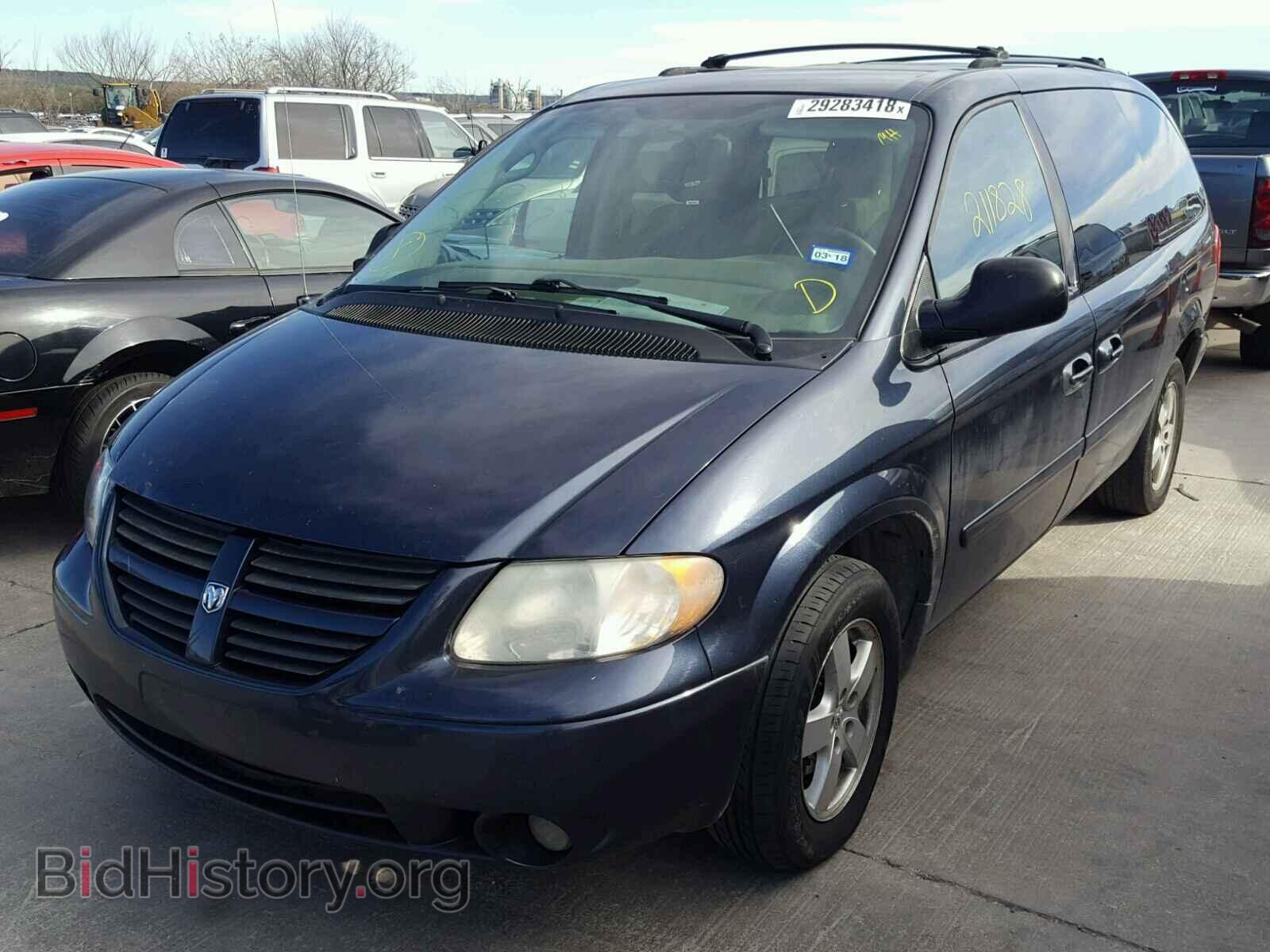 2007 DODGE CARAVAN - VIN: 2D4GP44L37R165758 - Фото 2