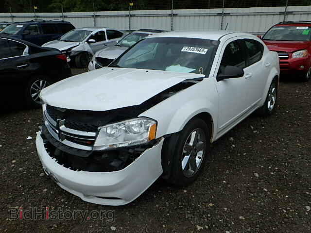 2012 DODGE AVENGER - VIN: 1C3CDZAB4CN322366 - Фото 2
