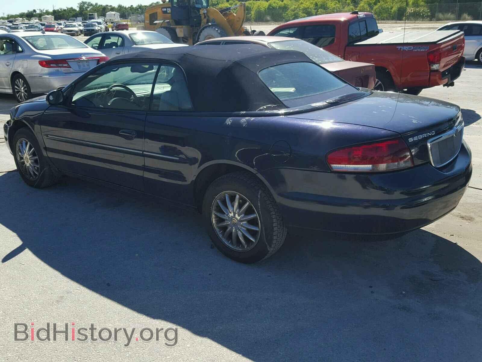 2002 CHRYSLER SEBRING - VIN: 1C3EL65RX2N154068 - Фото 3