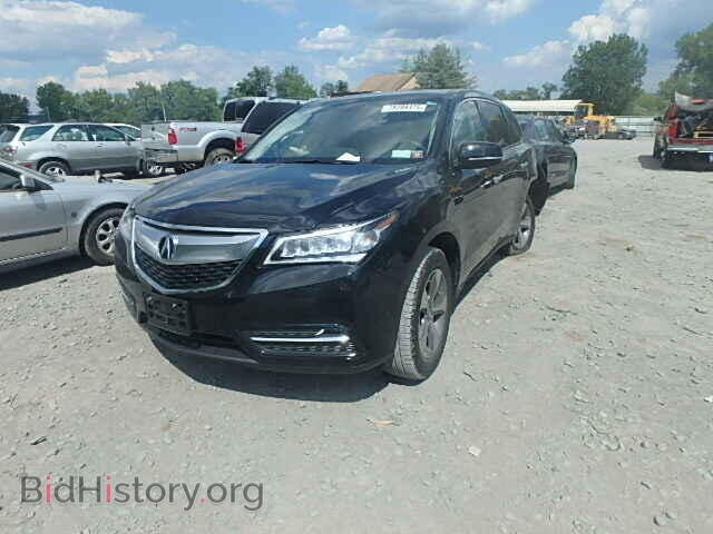 2014 ACURA MDX - VIN: 5FRYD4H26EB044337 - Фото 2