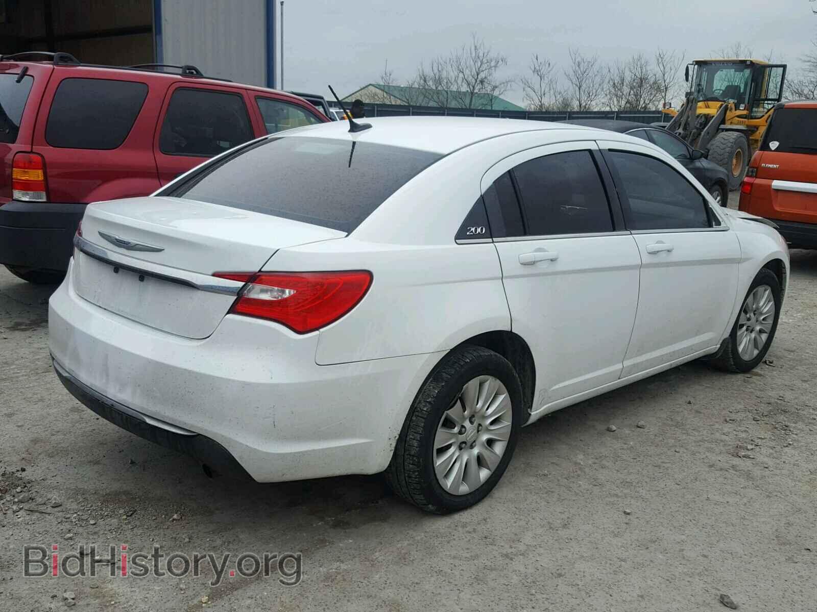 2013 CHRYSLER 200 - VIN: 1C3CCBAB1DN560462 - Фото 4