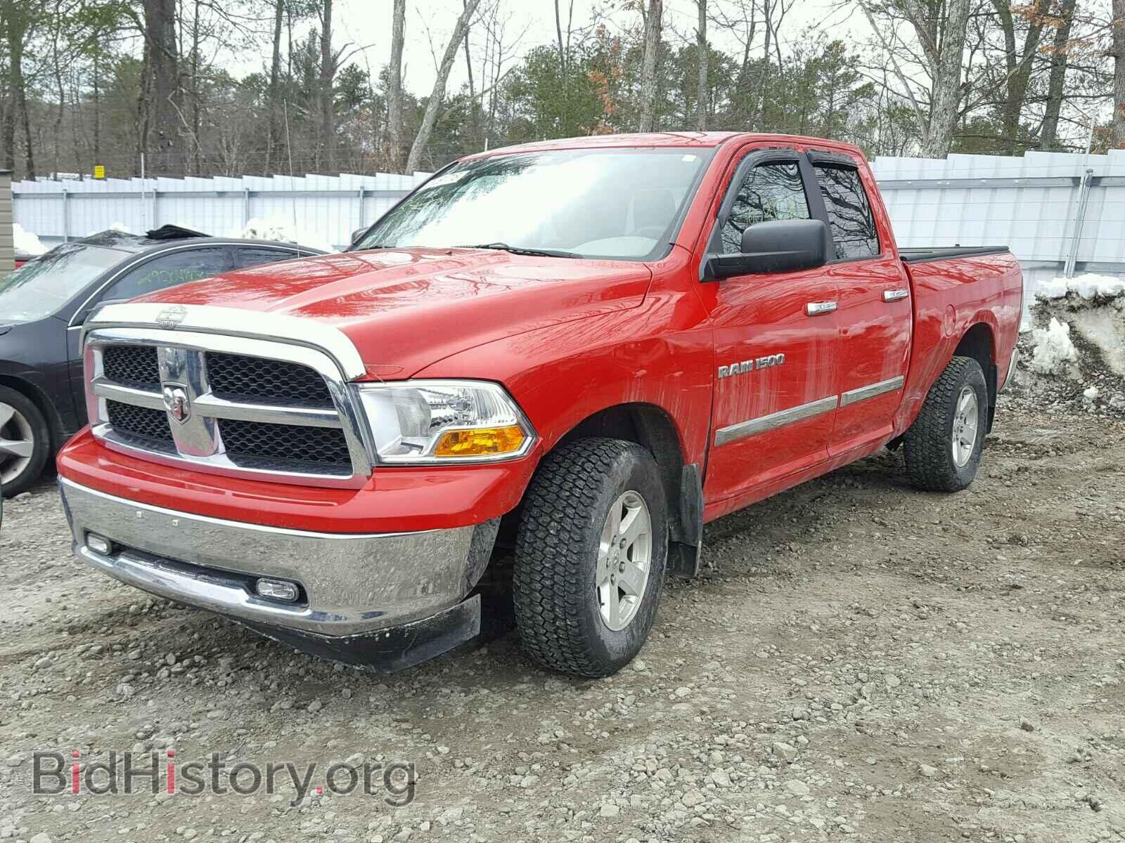 2011 DODGE RAM 1500 - VIN: 1D7RV1GP1BS572919 - Фото 2