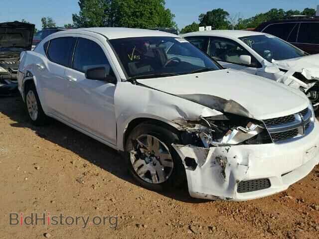 Фотография 1C3CDZAB1DN567109 - DODGE AVENGER 2013