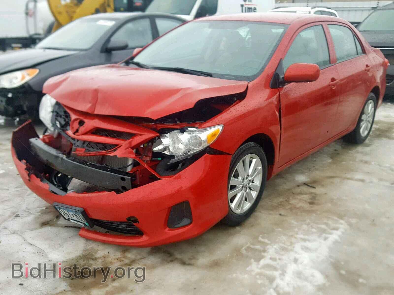 2013 TOYOTA COROLLA BA - VIN: 2T1BU4EE9DC102739 - Фото 2