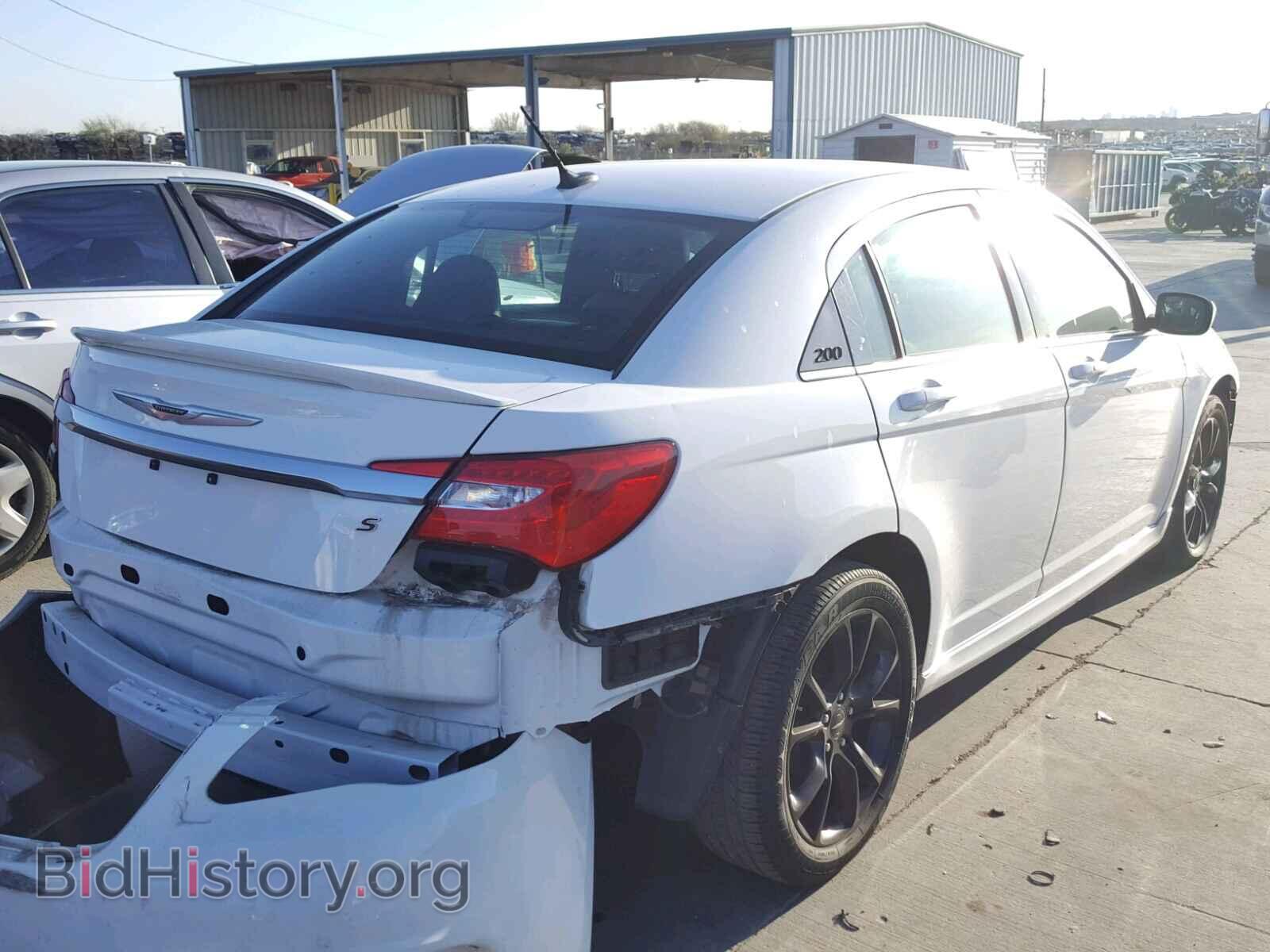2014 CHRYSLER 200 - VIN: 1C3CCBCG6EN198932 - Фото 4