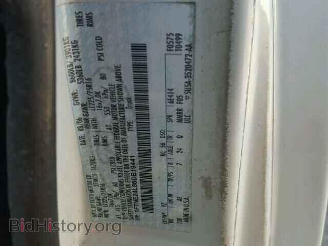 2006 FORD ECONOLINE - VIN: 1FTNE24L86DB19441 - Фото 10