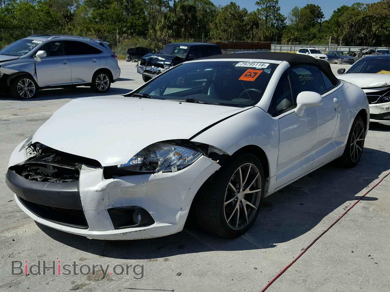2011 MITSUBISHI ECLIPSE - VIN: 4A37L2EF7BE019114 - Фото 2