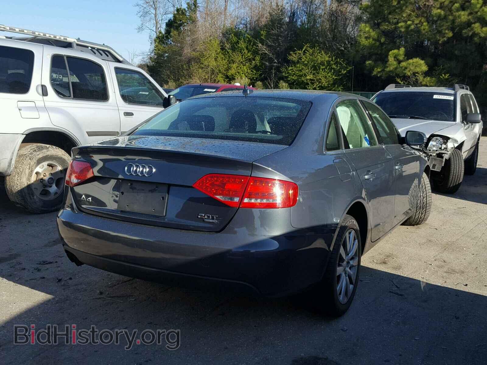 2010 AUDI A4 - VIN: WAUFFAFL9AN012052 - Фото 4