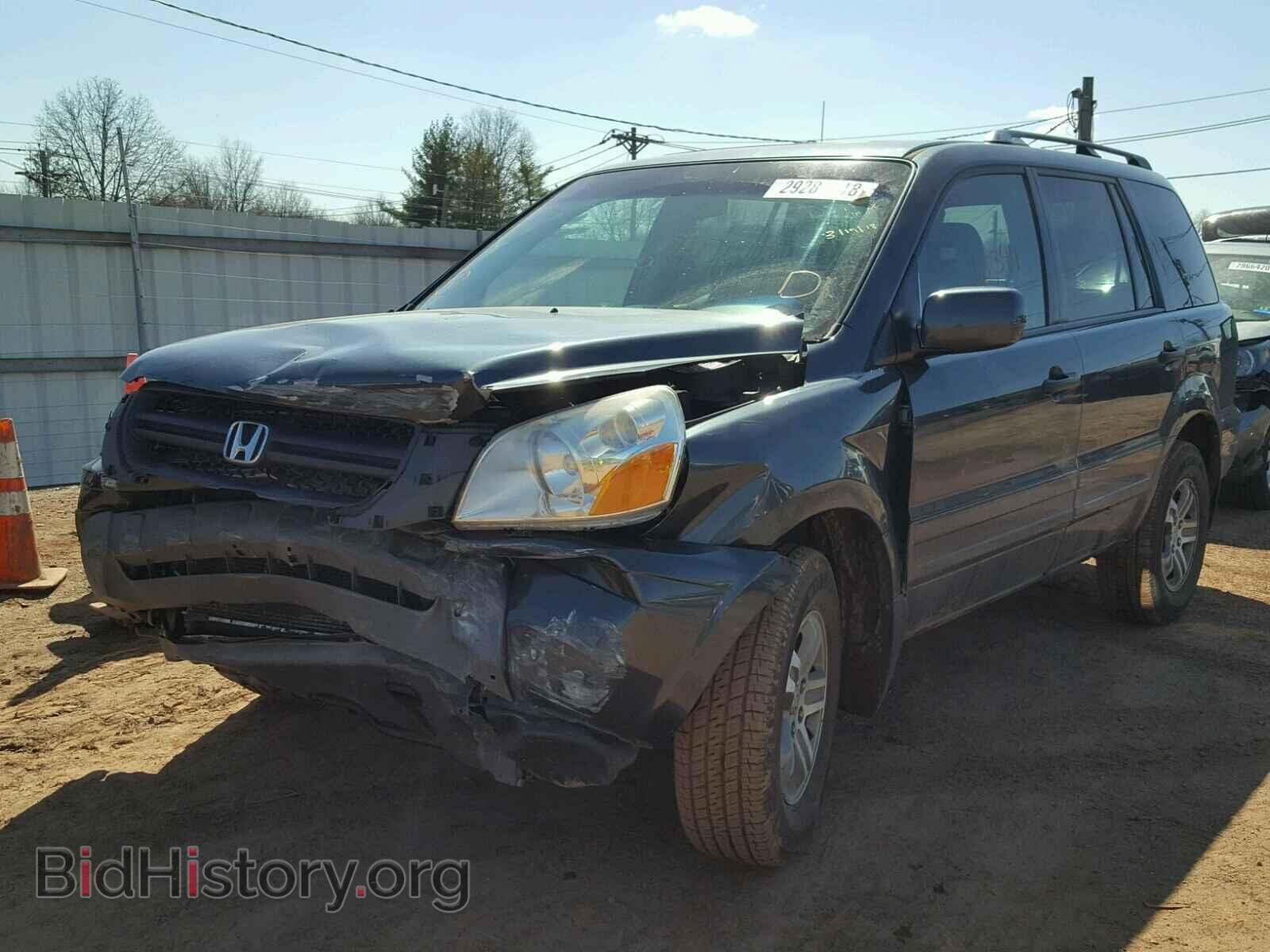 2005 HONDA PILOT - VIN: 2HKYF18575H519497 - Фото 2