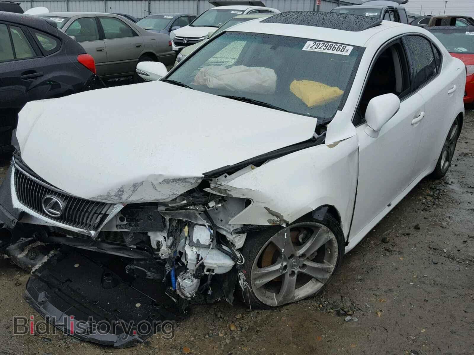 2012 LEXUS IS250 - VIN: JTHBF5C28C5182473 - Фото 2