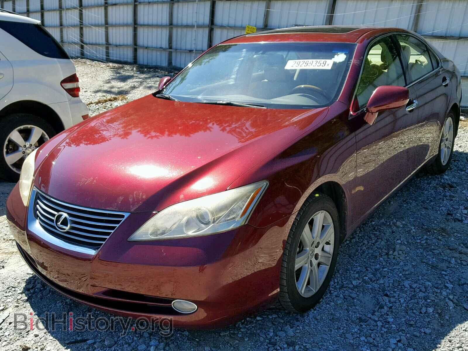 2008 LEXUS ES350 - VIN: JTHBJ46G182225396 - Фото 2