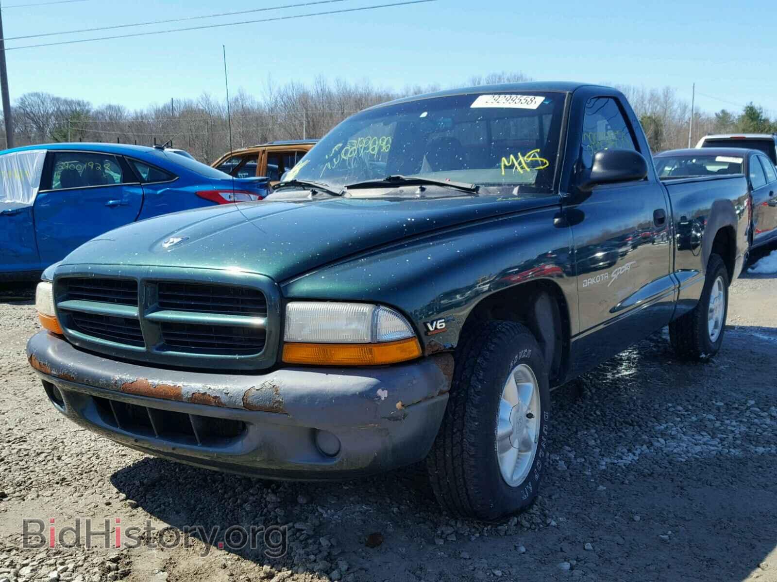 2000 DODGE DAKOTA - VIN: 1B7FL26X5YS668877 - Фото 2
