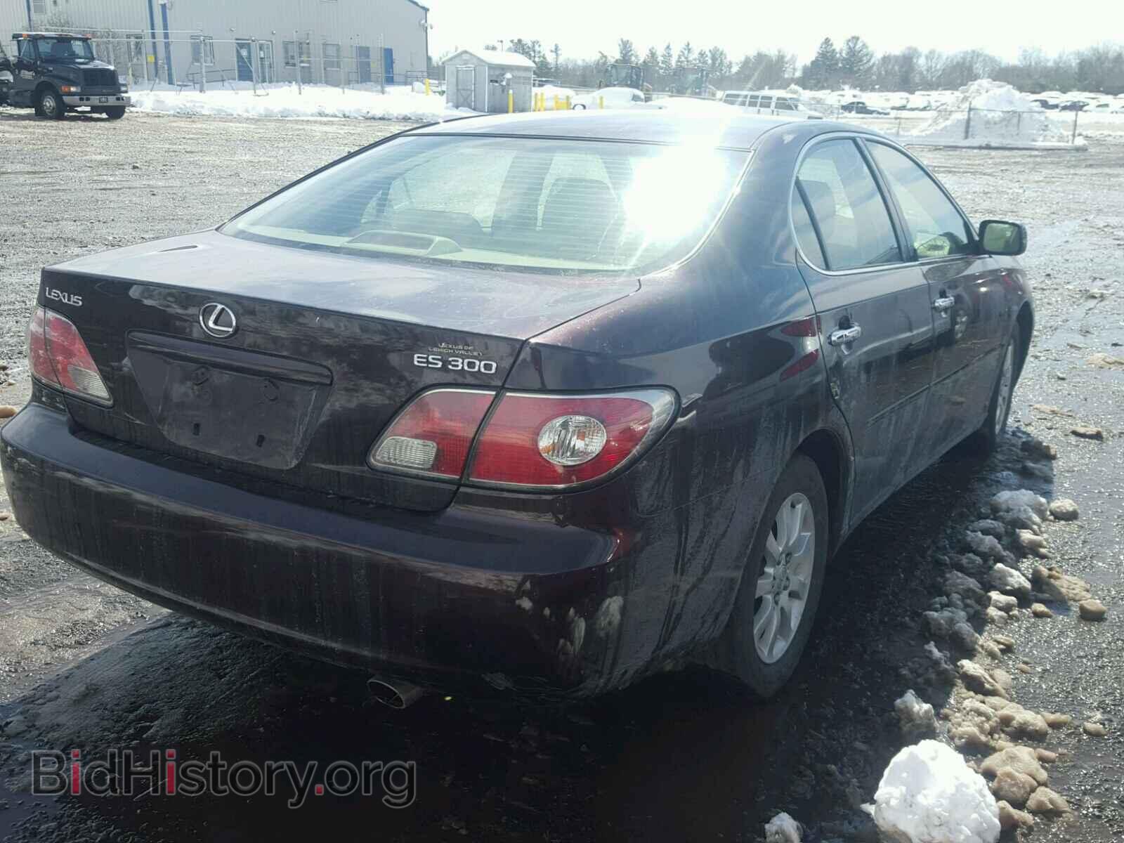 2003 LEXUS ES300 - VIN: JTHBF30G530135922 - Фото 4