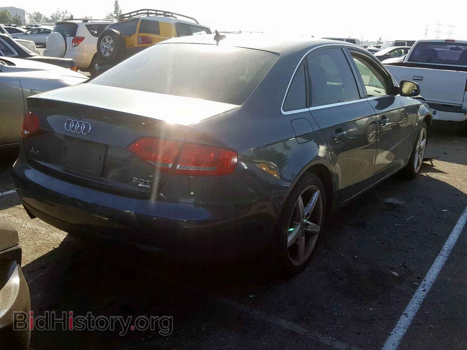 2010 AUDI A4 - VIN: WAUFFAFL6AN040875 - Photo 4