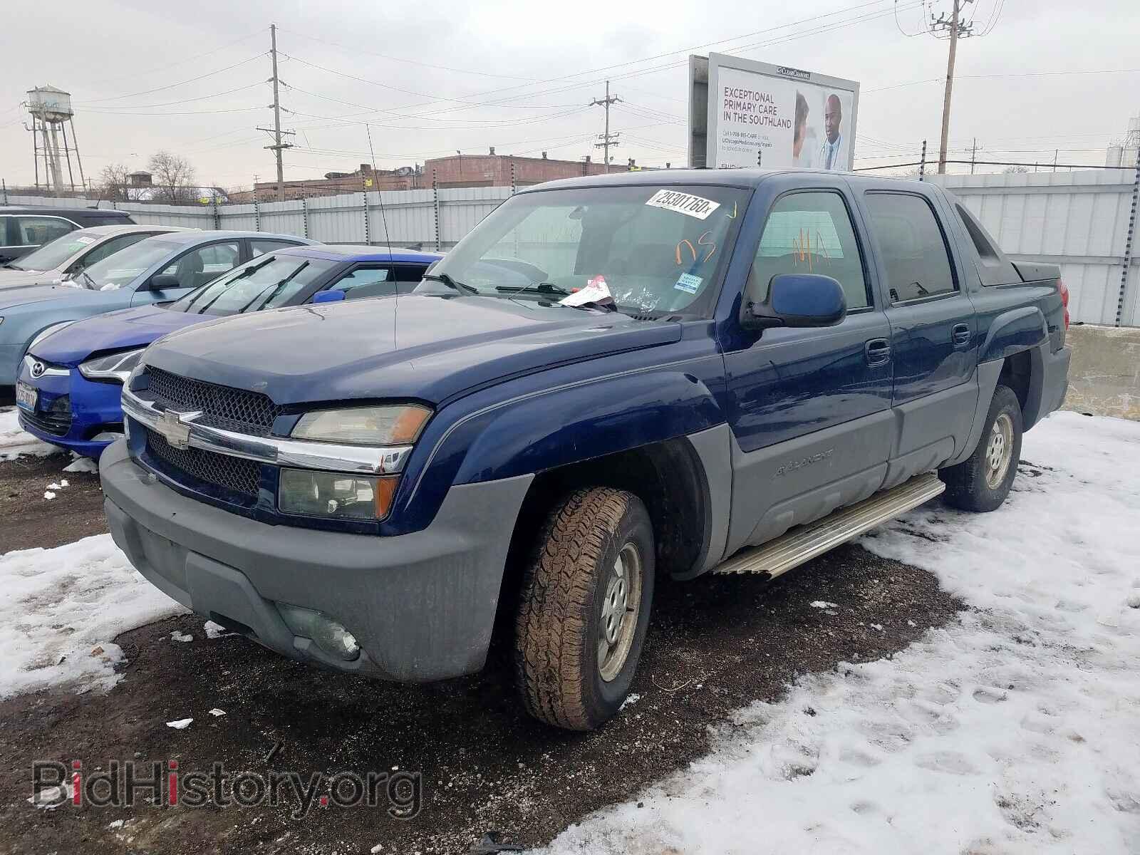 2002 CHEVROLET AVALANCHE - VIN: 3GNEC13TX2G319677 - Фото 2