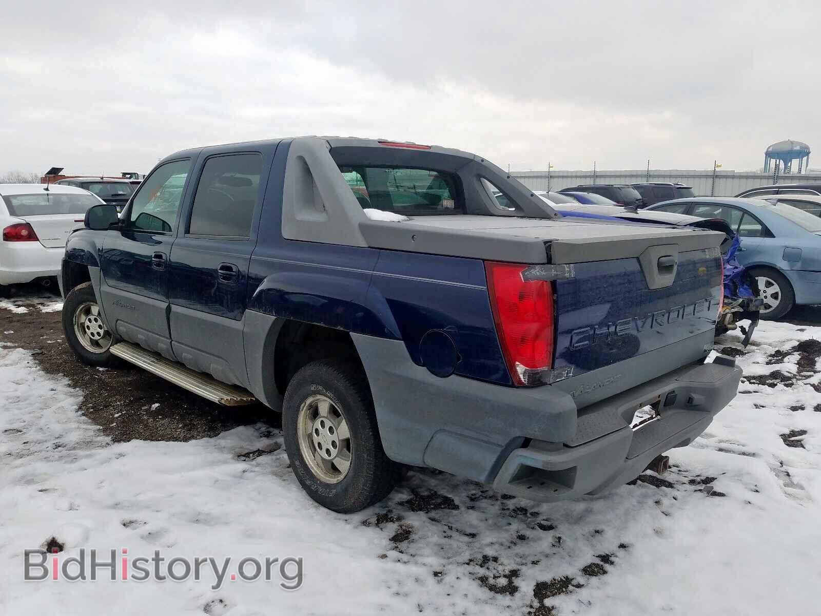 2002 CHEVROLET AVALANCHE - VIN: 3GNEC13TX2G319677 - Фото 3