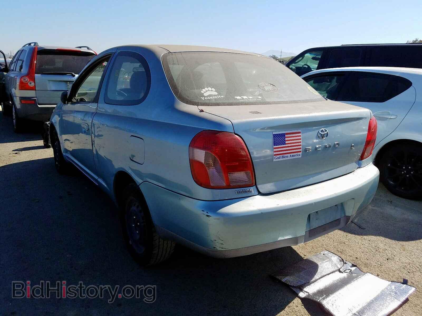 2000 TOYOTA ECHO - VIN: JTDAT1236Y0053189 - Фото 3