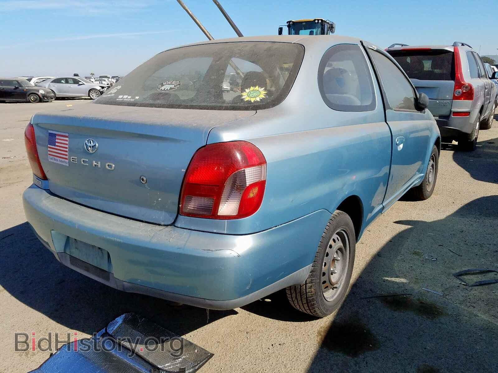 2000 TOYOTA ECHO - VIN: JTDAT1236Y0053189 - Фото 4