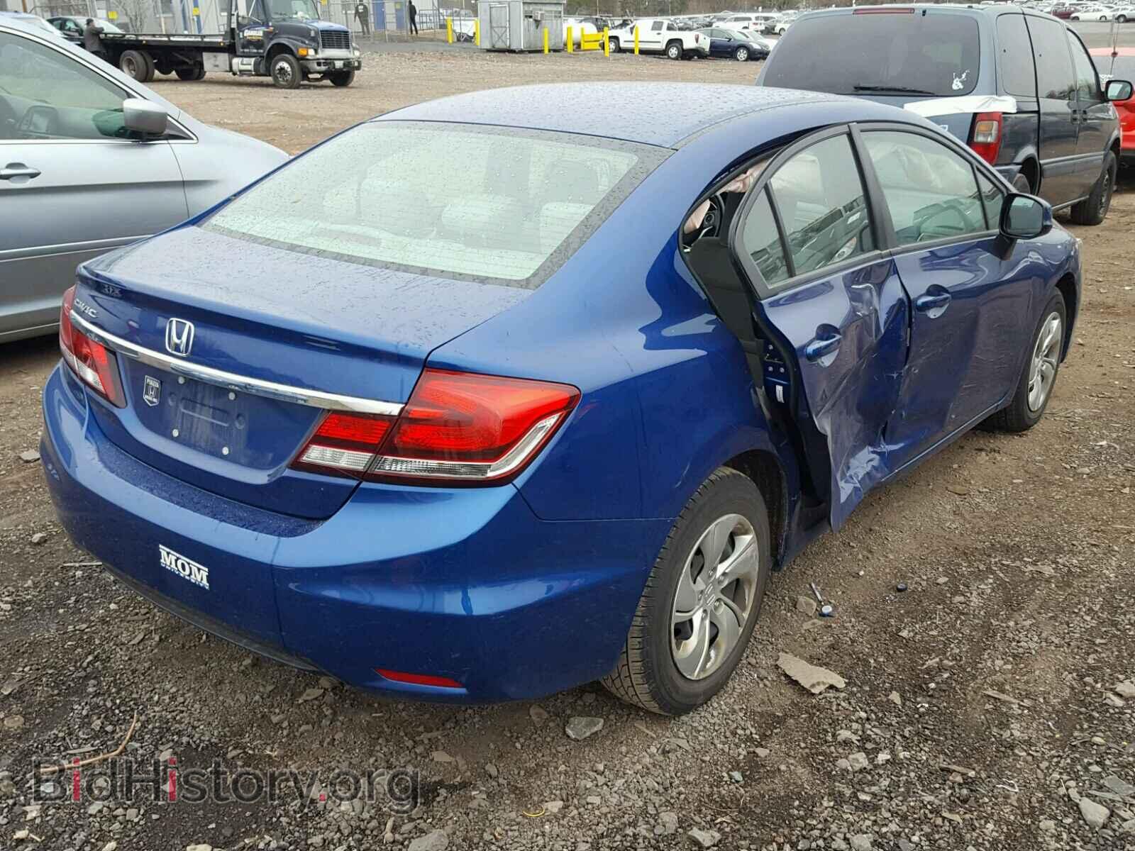 2013 HONDA CIVIC - VIN: 19XFB2F58DE230188 - Фото 4