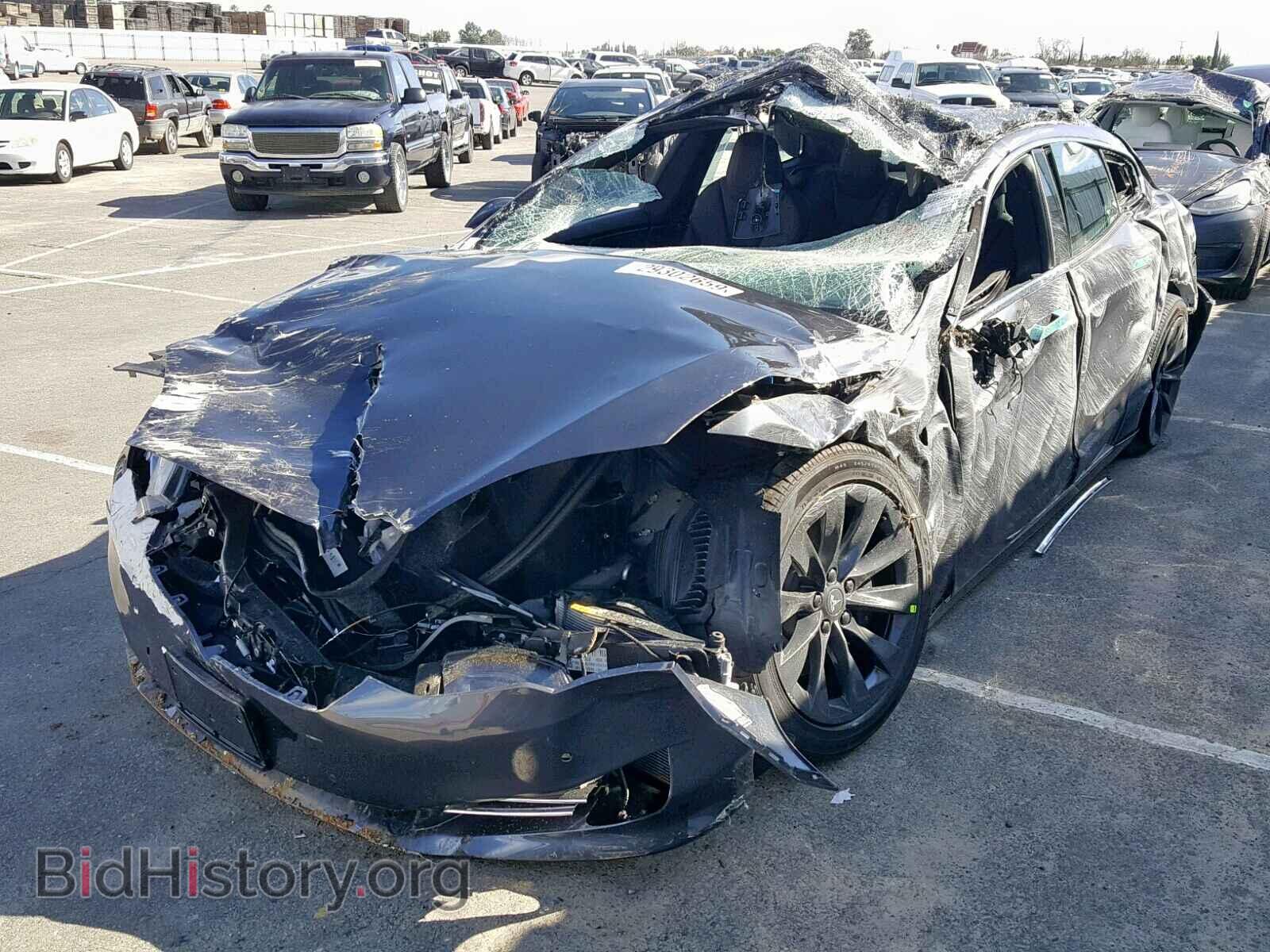 2018 TESLA MODEL S - VIN: 5YJSA1E24JF297721 - Фото 2
