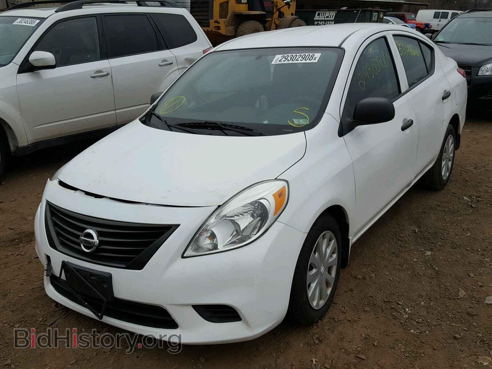 2013 NISSAN VERSA - VIN: 3N1CN7AP2DL842255 - Фото 2