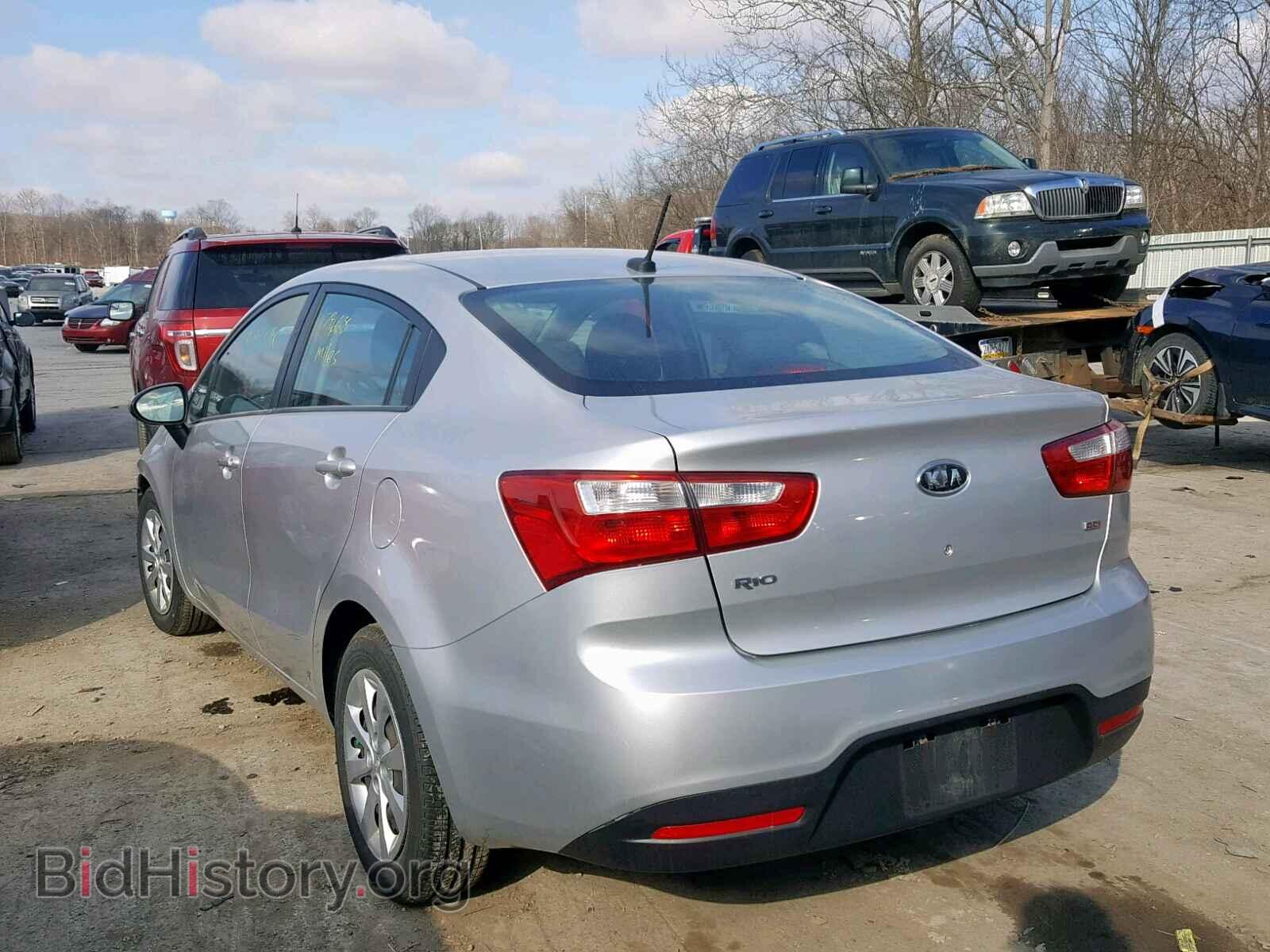 2012 KIA RIO - VIN: KNADM4A36C6084751 - Фото 3