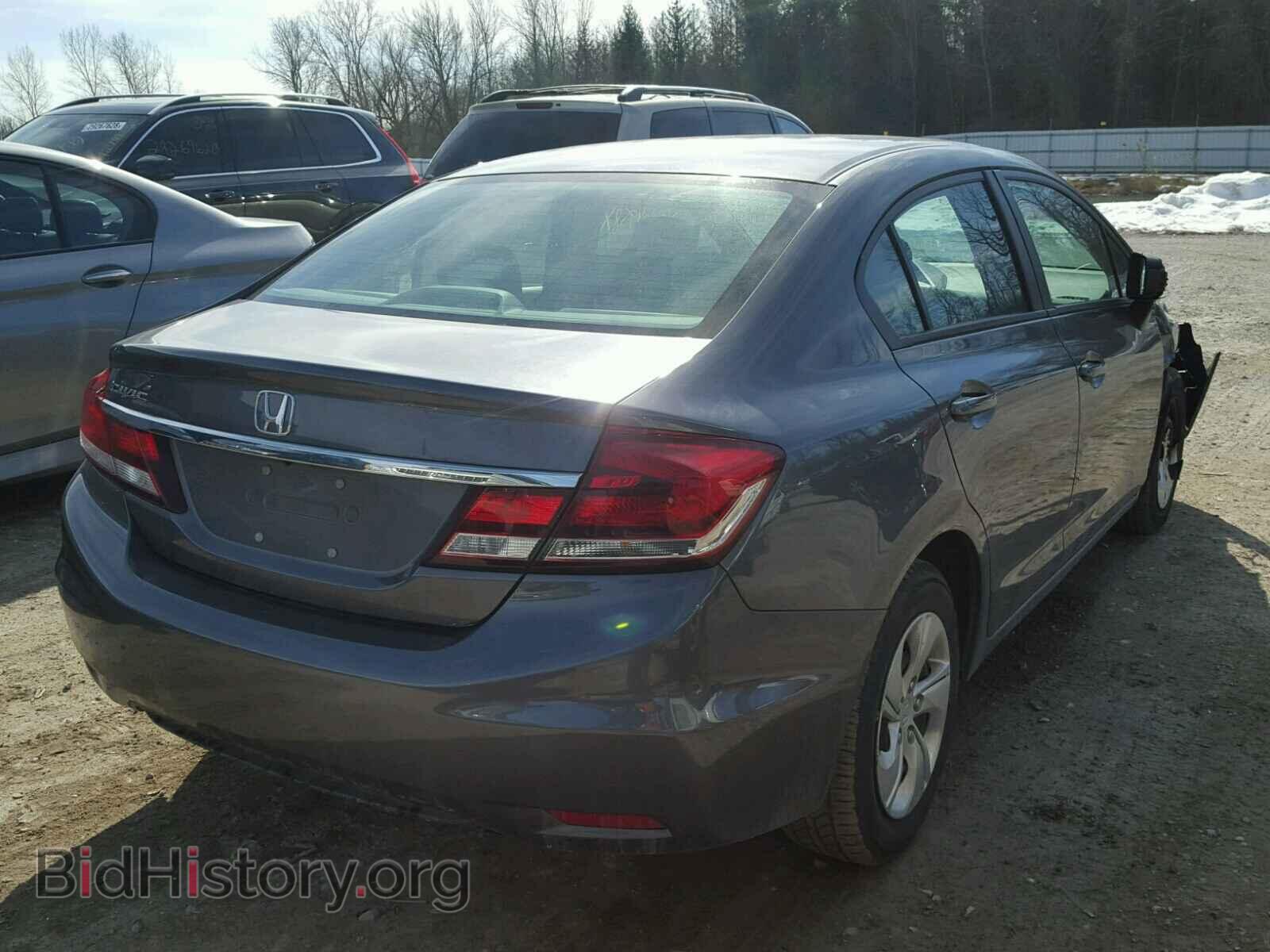 2014 HONDA CIVIC - VIN: 19XFB2F50EE204184 - Фото 4