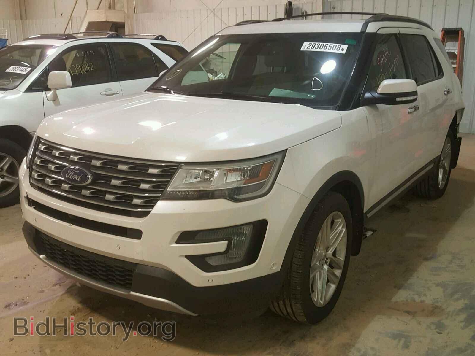 2017 FORD EXPLORER L - VIN: 1FM5K8F85HGA95195 - Фото 2