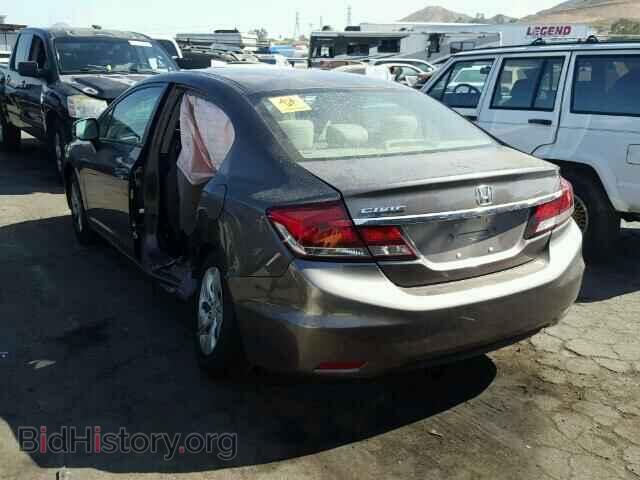 2013 HONDA CIVIC - VIN: 2HGFB2F57DH505880 - Фото 3