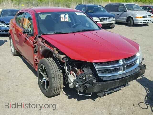 Фотография 1C3CDZCB7CN196775 - DODGE AVENGER 2012