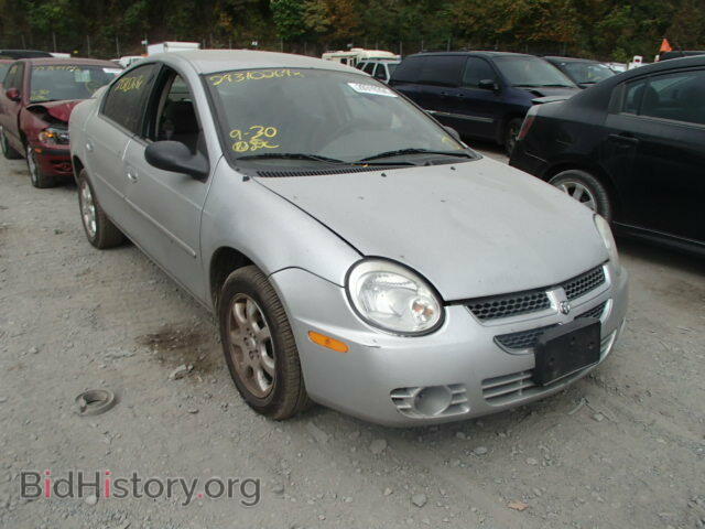 Photo 1B3ES56C45D278884 - DODGE NEON 2005