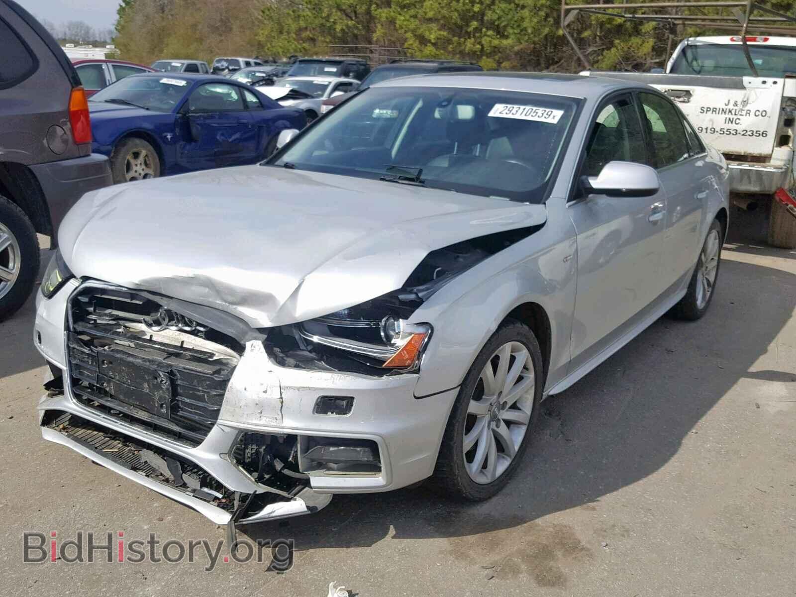 2014 AUDI A4 - VIN: WAUBFAFL5EA063138 - Фото 2