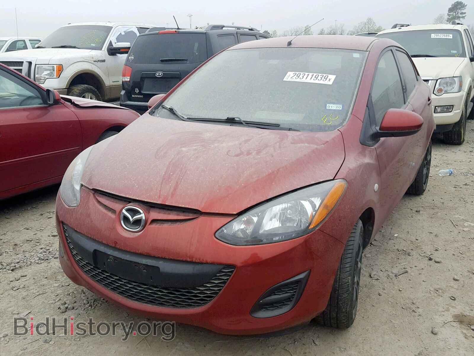 2014 MAZDA 2 - VIN: JM1DE1KY2E0183808 - Photo 2