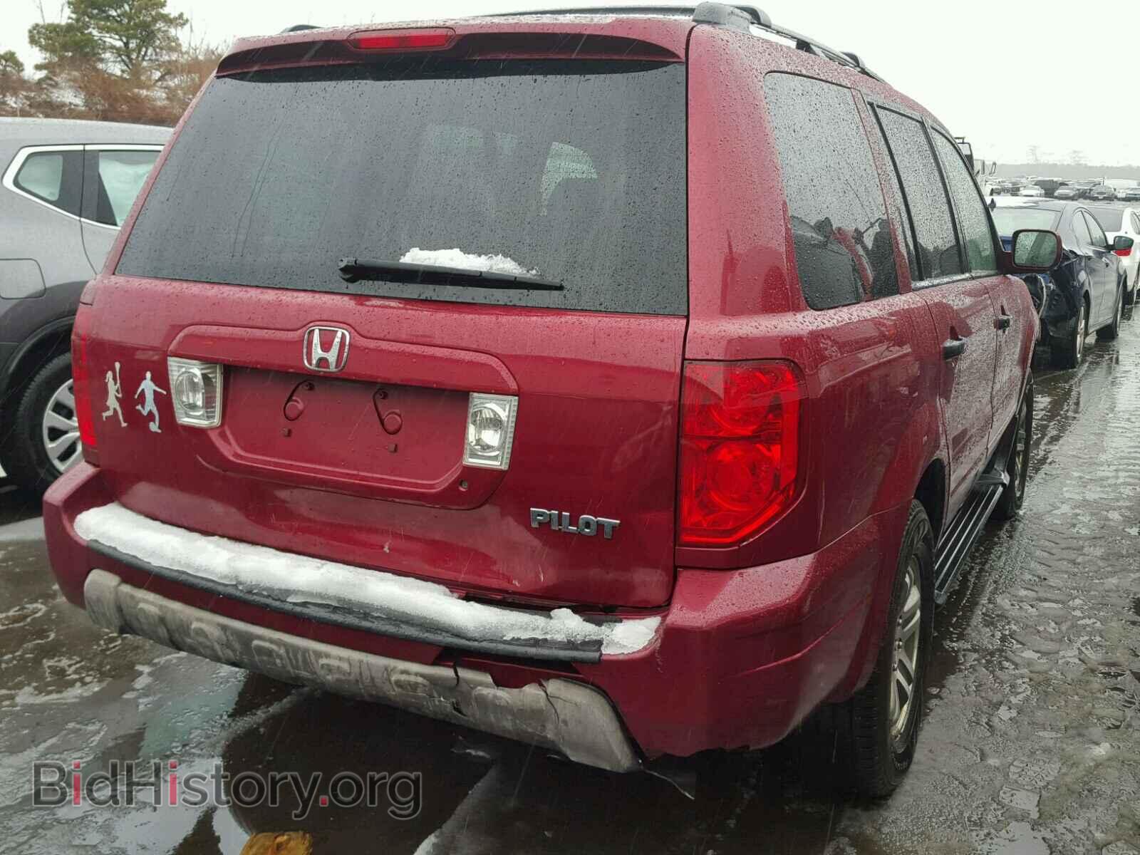 2005 HONDA PILOT - VIN: 5FNYF18625B065506 - Фото 4