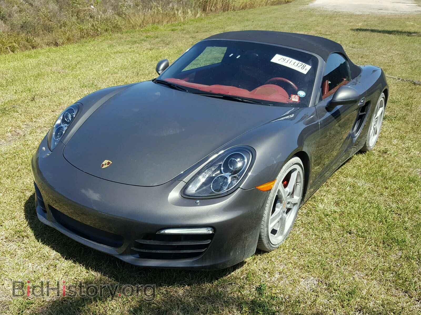 2014 PORSCHE BOXSTER - VIN: WP0CB2A85ES140631 - Фото 2