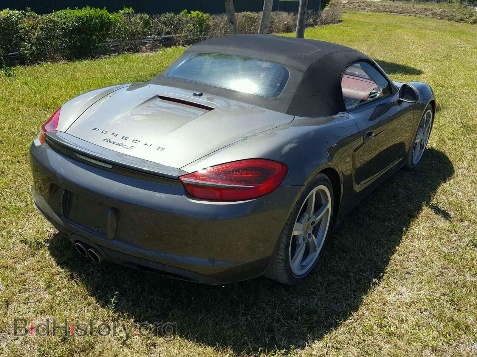 2014 PORSCHE BOXSTER - VIN: WP0CB2A85ES140631 - Фото 4