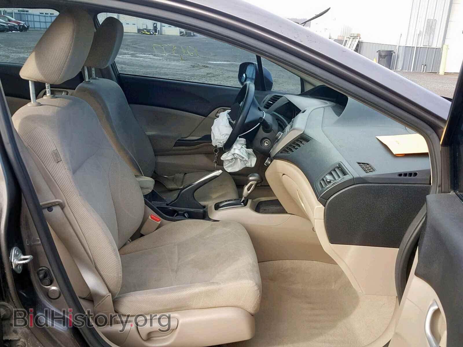 2012 HONDA CIVIC LX - VIN: 19XFB2F5XCE327570 - Фото 5