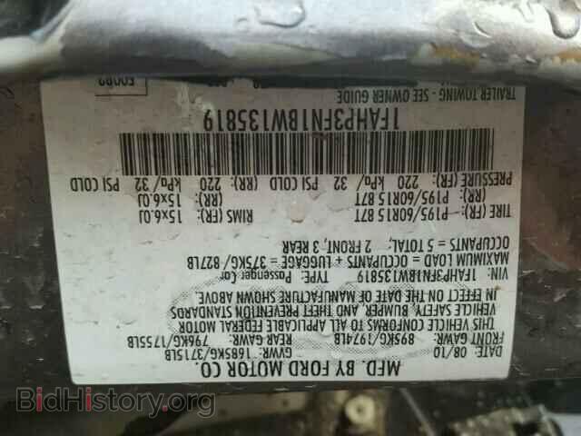 2011 FORD FOCUS - VIN: 1FAHP3FN1BW135819 - Фото 10
