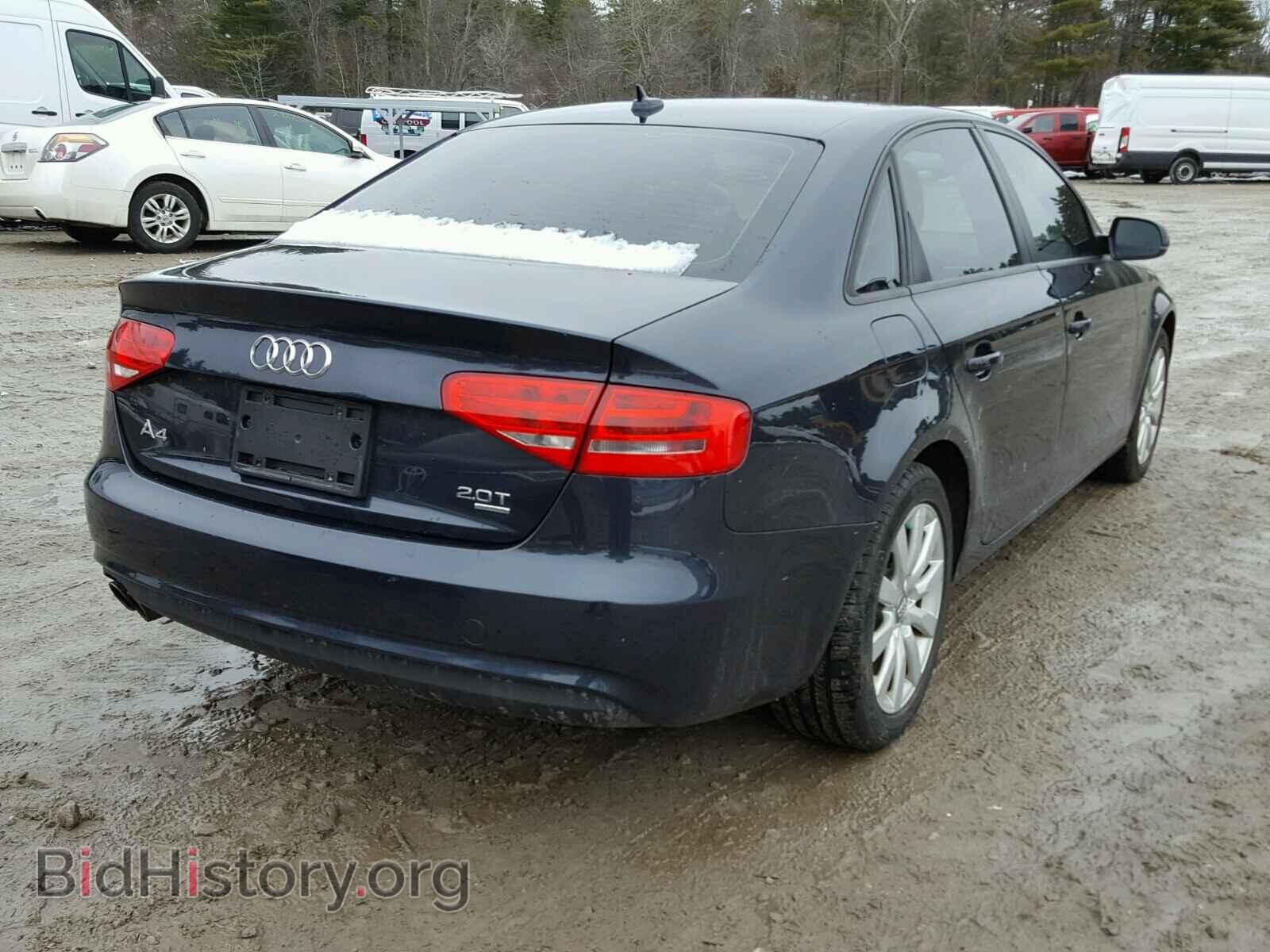 2014 AUDI A4 - VIN: WAUBFAFL5EN009024 - Photo 4