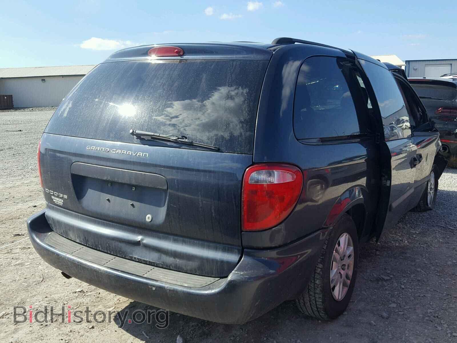 2007 DODGE CARAVAN - VIN: 1D4GP24RX7B254959 - Фото 4
